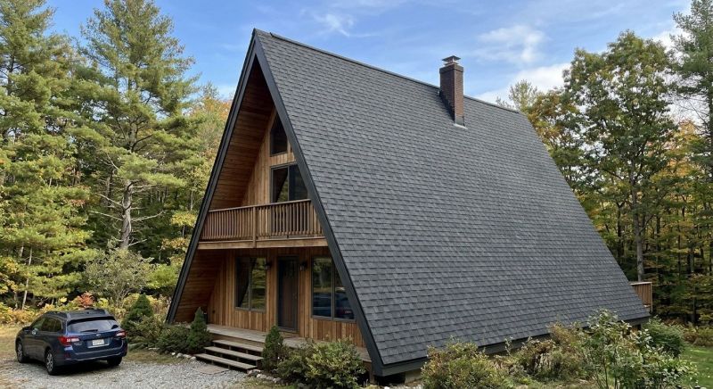 A Frame Roof Installation in Douglas County, CO