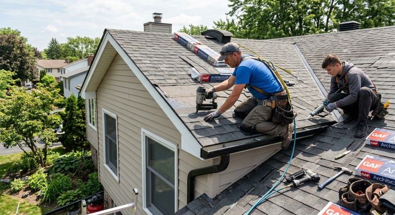 A Frame Roof Repair in Douglas County, CO