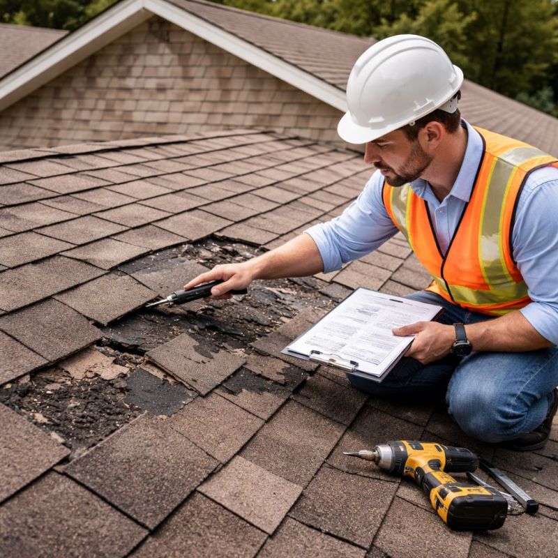 Asphalt Roof Inspection in Conifer, CO