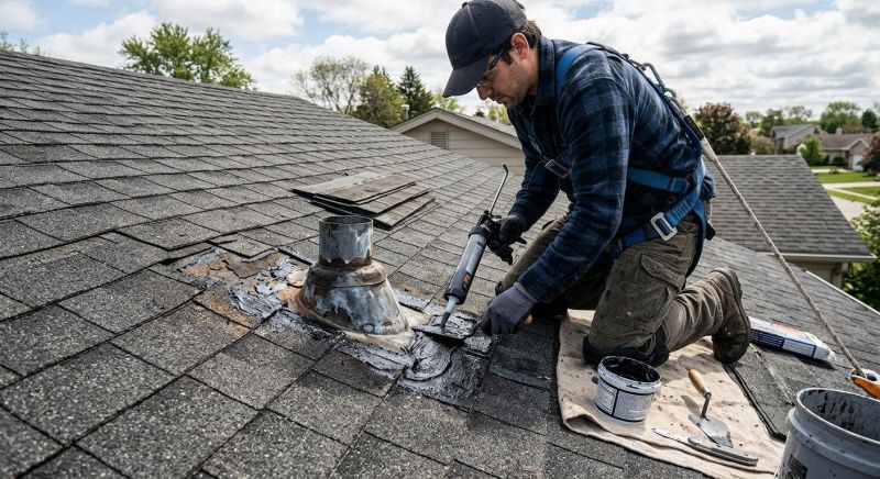 Asphalt Roof Leak Repair in Douglas County, CO
