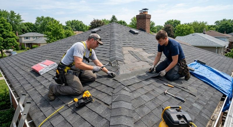 Asphalt Roof Repair in Arvada, CO