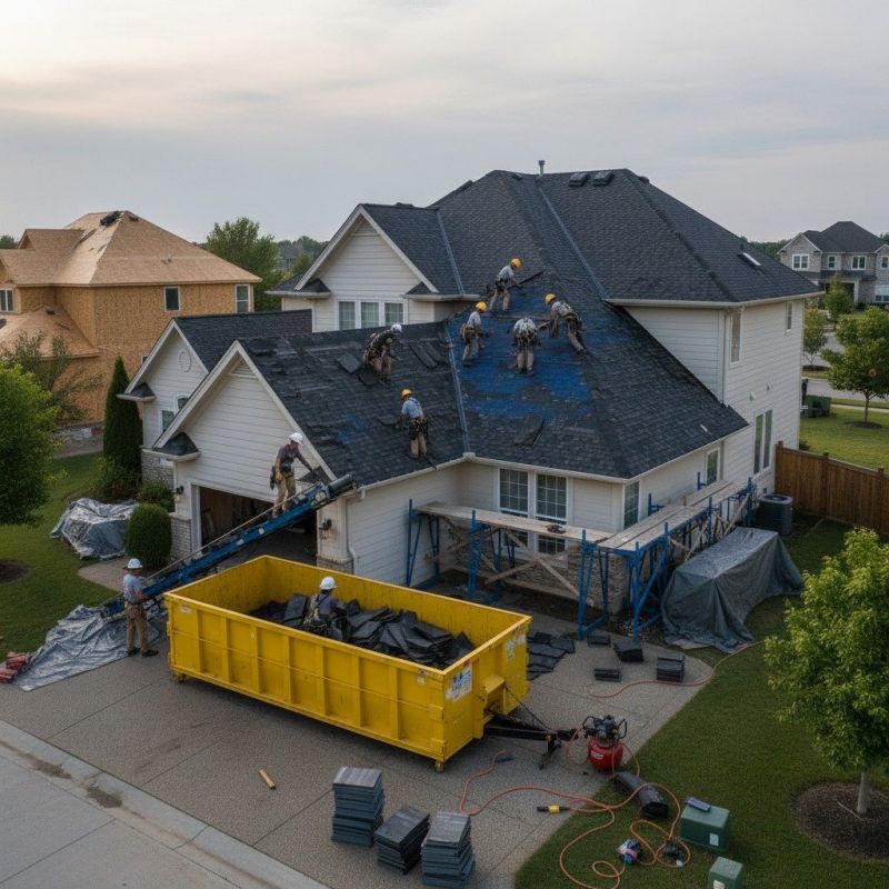 Asphalt Roof Replacement in Parker, CO