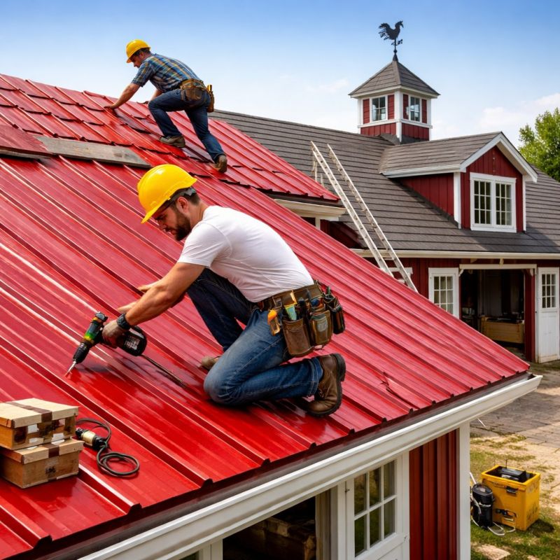 Barn Roof Installation in Douglas County, CO