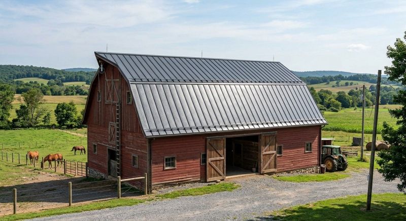 Barn Roof Replacement in Douglas County, CO