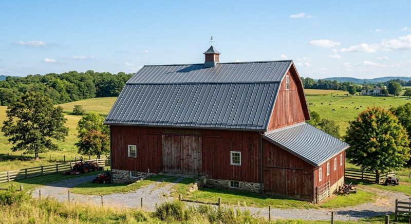 Barn Roof Replacement in Douglas County, CO