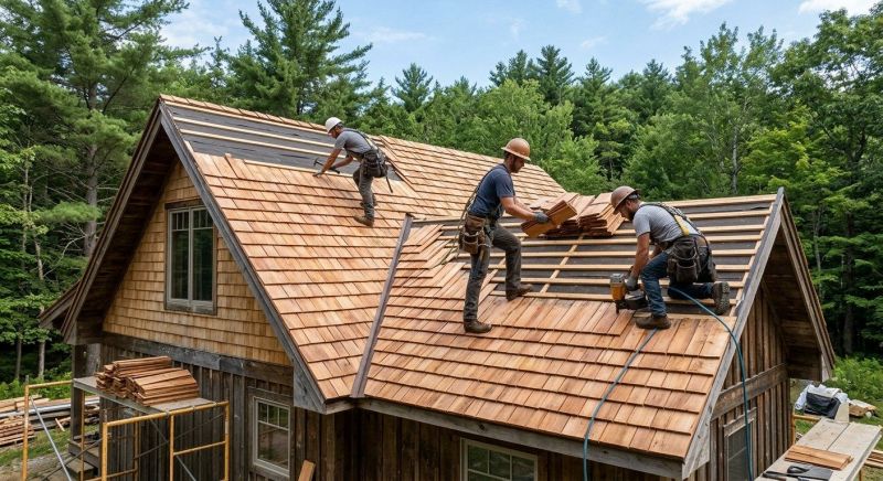 Cedar Roof Construction in Douglas County, CO