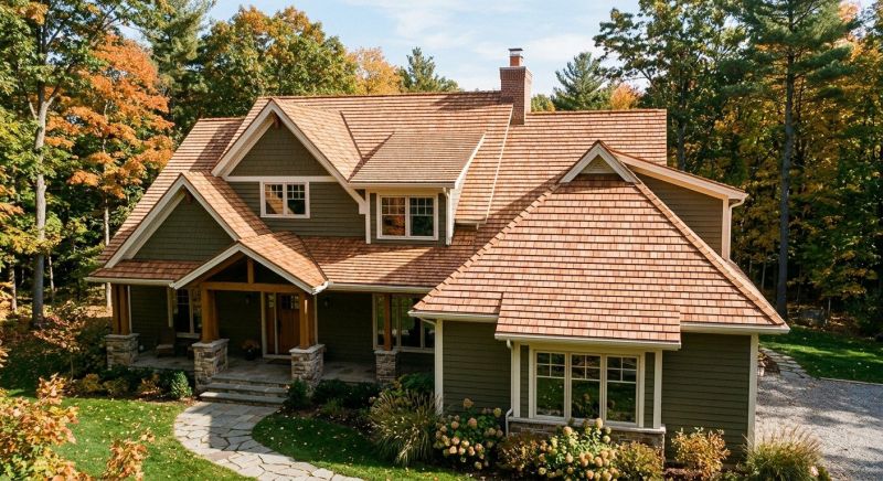 Cedar Roof Installation in Elizabeth, CO