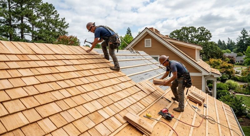 Cedar Roof Installation in Littleton, CO