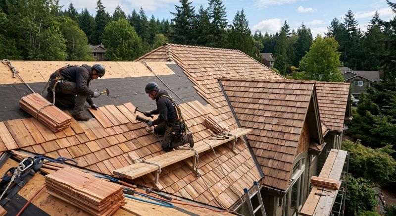 Cedar Roof Installation in Morrison, CO