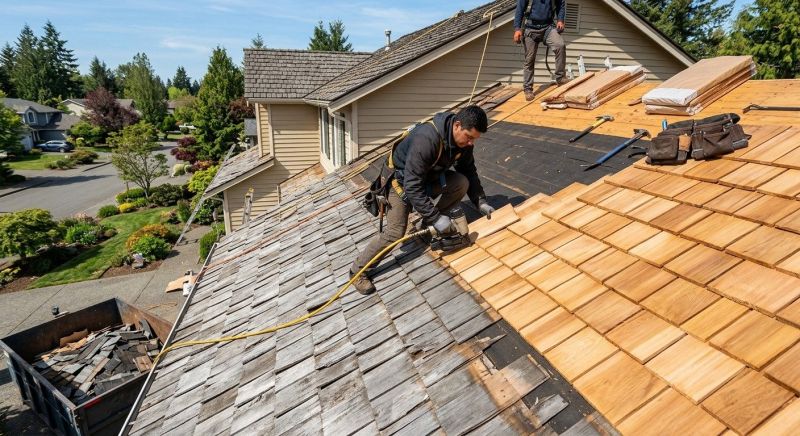 Cedar Roof Replacement in Commerce City, CO