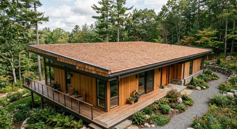 Cedar Shake Roof Construction in Morrison, CO