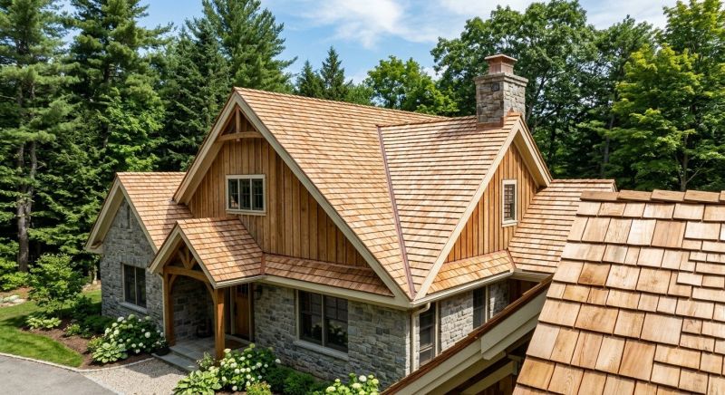 Cedar Shake Roof Construction in Parker, CO