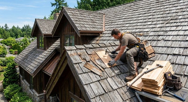 Cedar Shingles Repair in Denver, CO