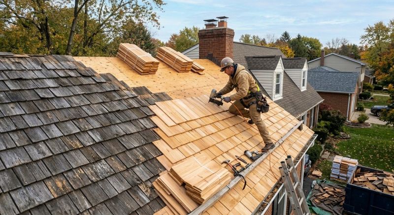 Cedar Shingles Replacement in Parker, CO