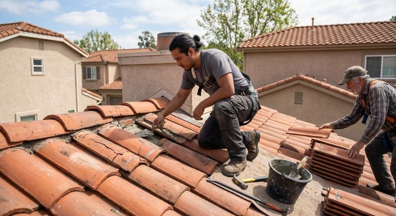 Clay Roof Leak Repair in Douglas County, CO
