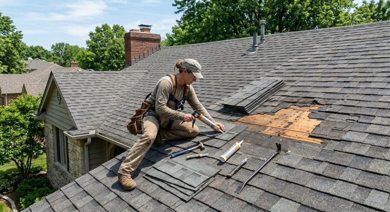 Composite Shingle Repair in Douglas County, CO