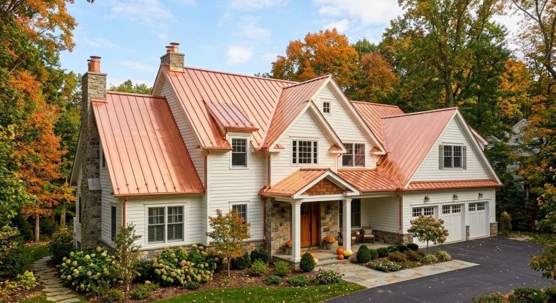 Copper Roof Replacement in Douglas County, CO