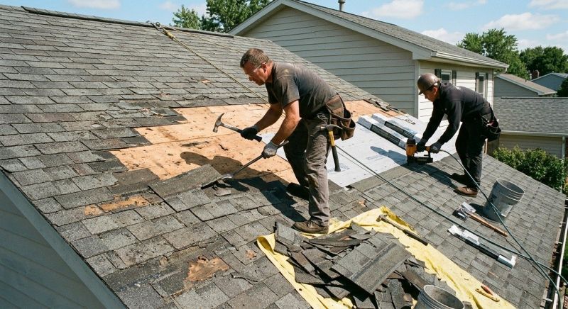 Damaged Roof Repair in Conifer, CO