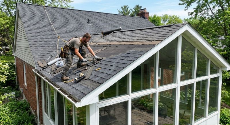 Damaged Roof Replacement in Denver County, CO