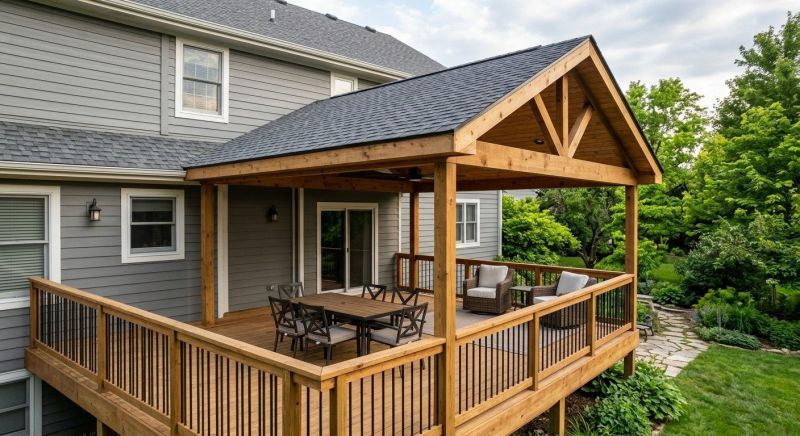 Deck Roof Construction in Douglas County, CO