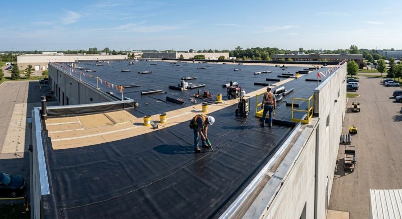 Epdm Roof Installation in Commerce City, CO