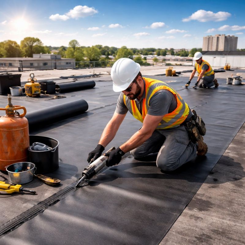 Epdm Roof Installation in Douglas County, CO