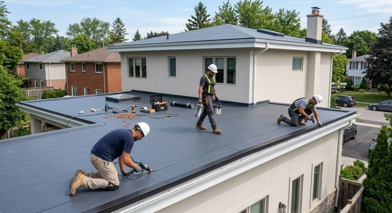 Flat Roof Construction in Douglas County, CO