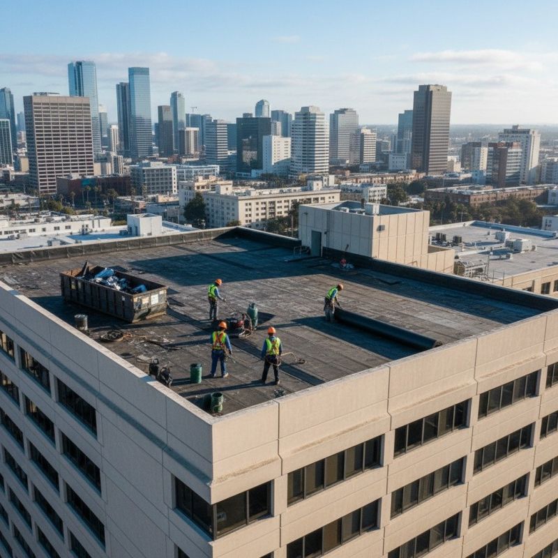 Flat Roof Replacement in Aurora, CO