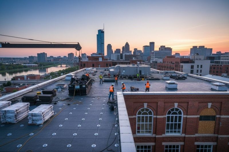 Flat Roof Replacement in Denver, CO