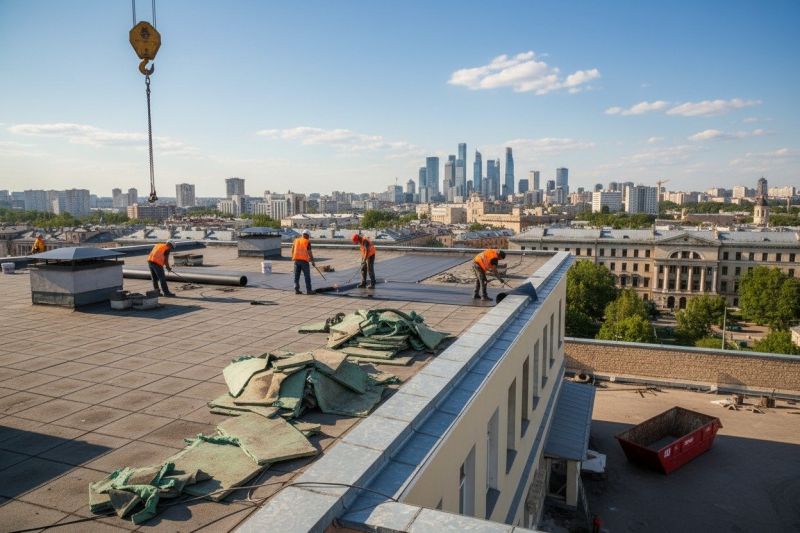Flat Roof Replacement in Littleton, CO