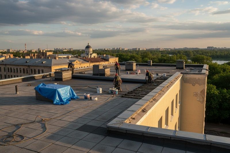 Flat Roof Replacement in Morrison, CO