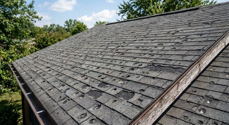 Hail Damage Roof Repair in Denver, CO