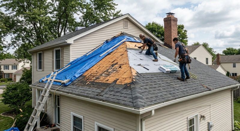 Hail Damage Roof Repair in Golden, CO