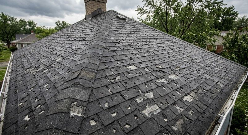 Hail Damage Roof Repair in Larkspur, CO