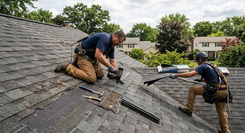 House Roof Repair in Castle Rock, CO