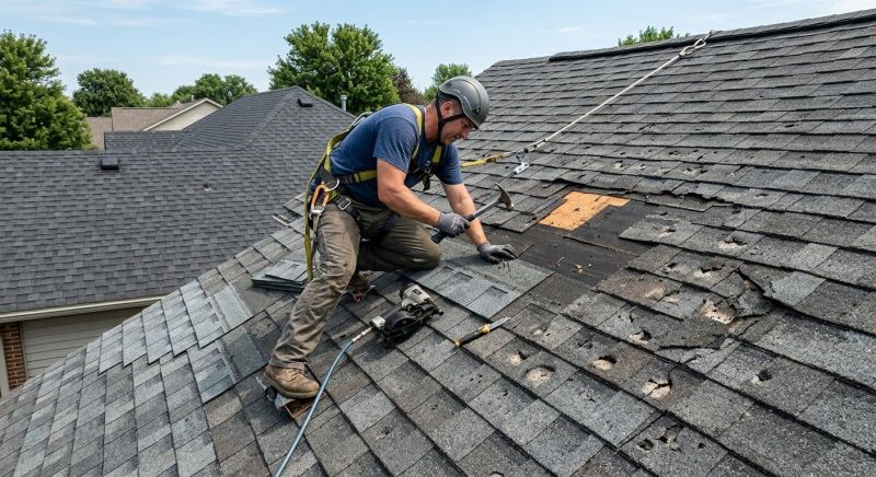 House Roof Repair in Elizabeth, CO