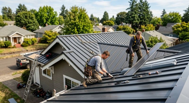 Metal Roof Repair in Sedalia, CO