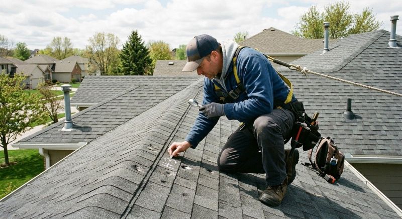 Roof Damage Inspection in Golden, CO