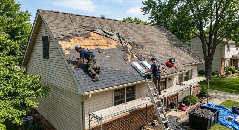Roof Damage Repair in Wheat Ridge, CO