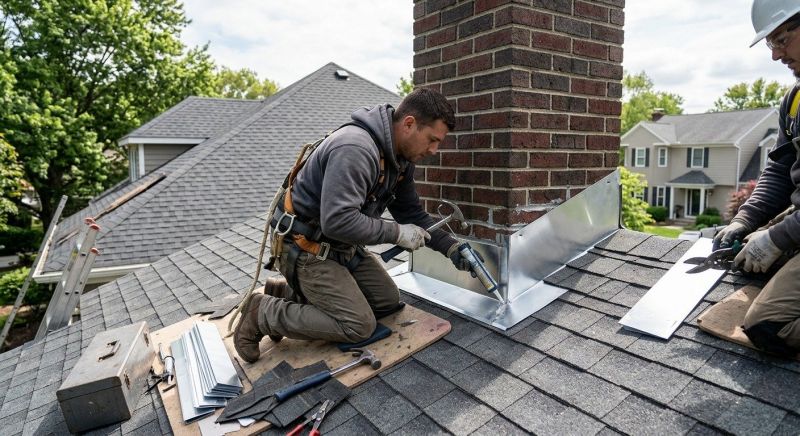 Roof Flashing Installation in Denver County, CO