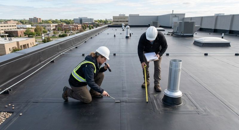 Rubber Roof Inspection in Douglas County, CO