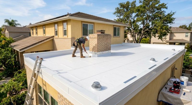 Rubber Roof Repair in Aurora, CO