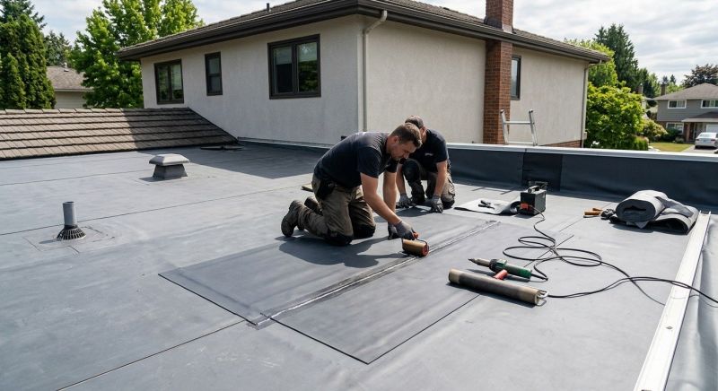 Rubber Roof Repair in Jefferson County, CO