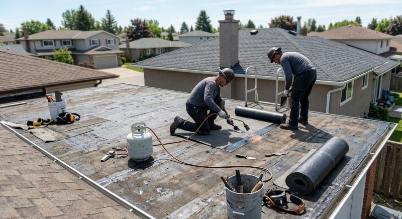 Rubber Roof Repair in Morrison, CO