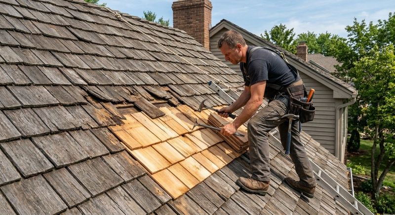 Shake Shingle Repair in Arapahoe County, CO