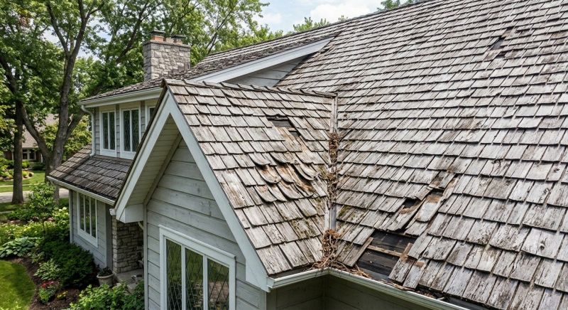 Shake Shingle Repair in Aurora, CO