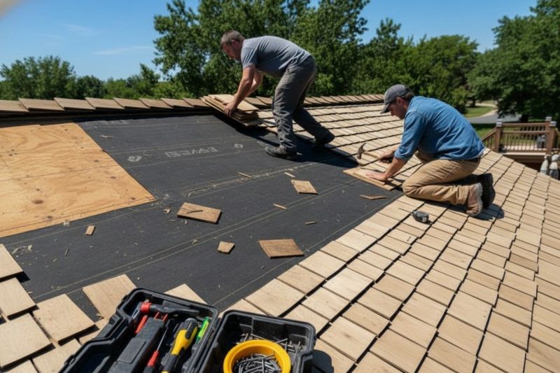 Shake Shingle Repair in Conifer, CO