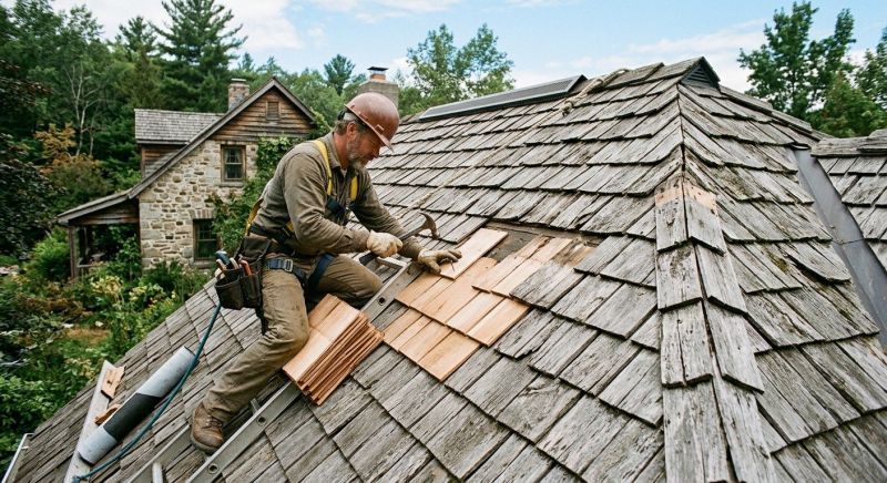 Shake Shingle Repair in Larkspur, CO
