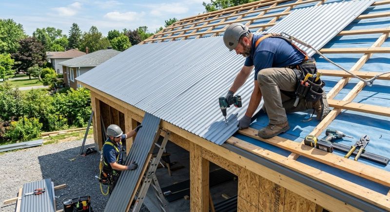 Sheet Roofing Installation in Wheat Ridge, CO