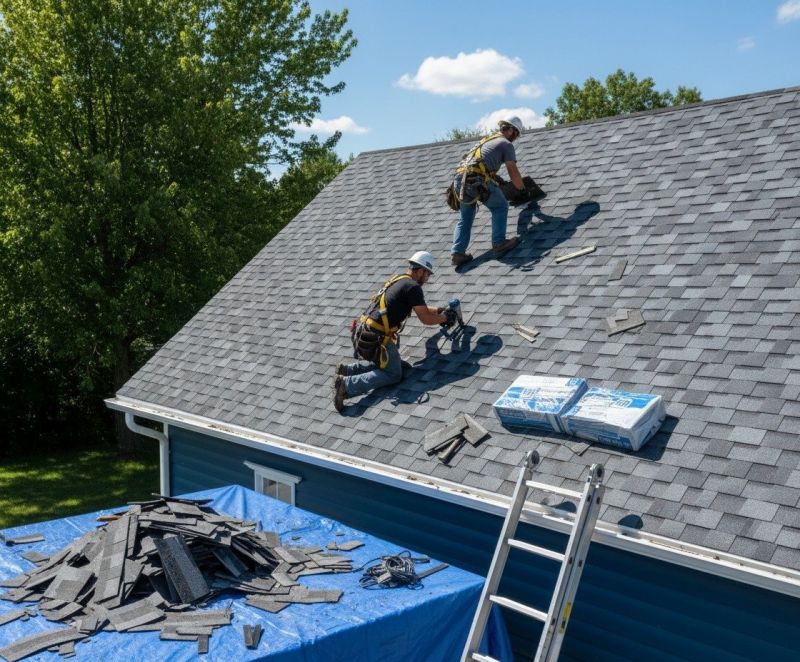 Shingle Roof Replacement in Parker, CO